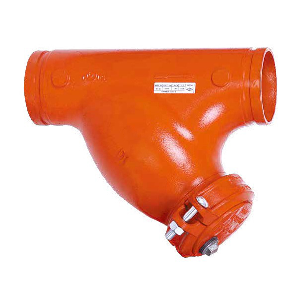 V8 Grooved Y-shaped filter