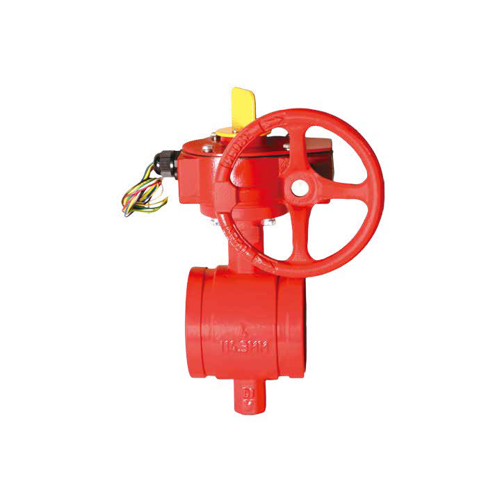 XD381X4 Grooved signal butterfly valve