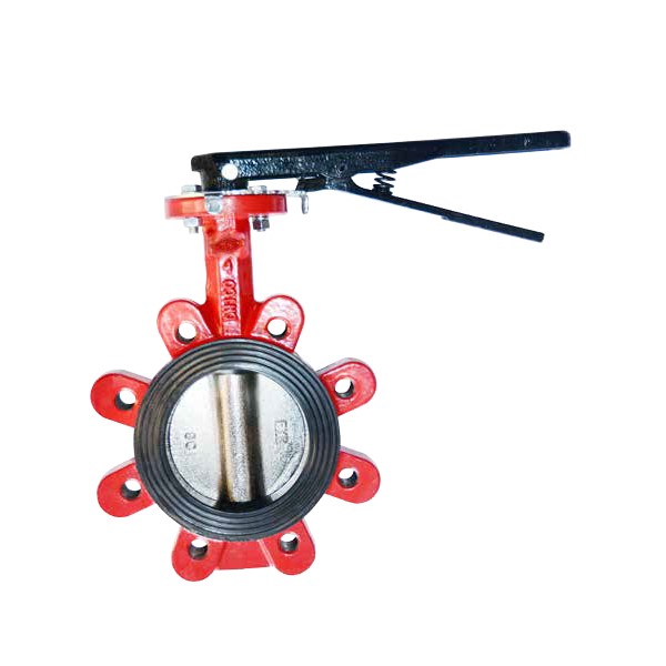 D71XLV4/XD371XLV4 LT-type central-line pair-clamp butterfly valve