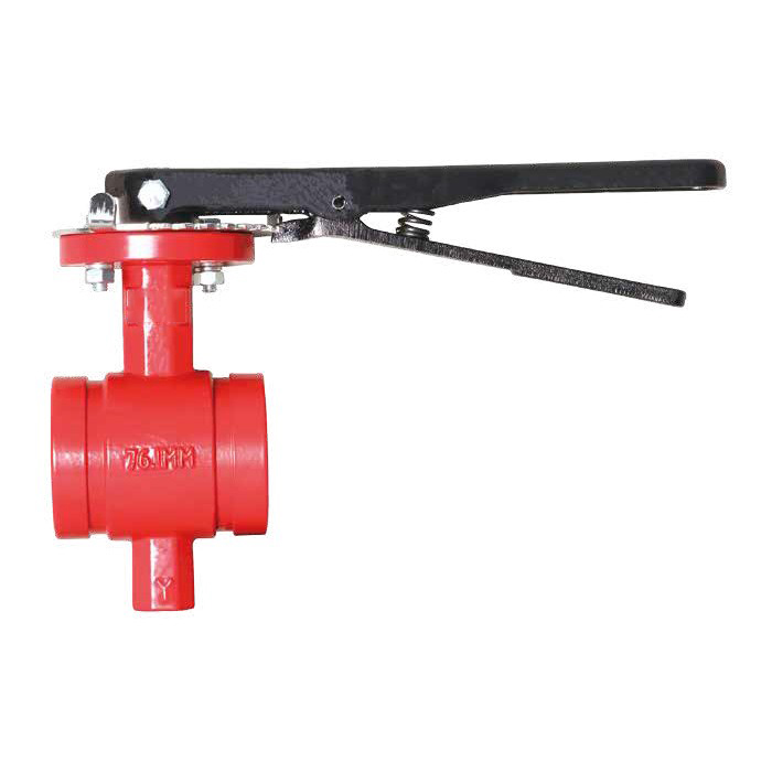 D81X4/D381X4 Grooved Central Line Butterfly Valve