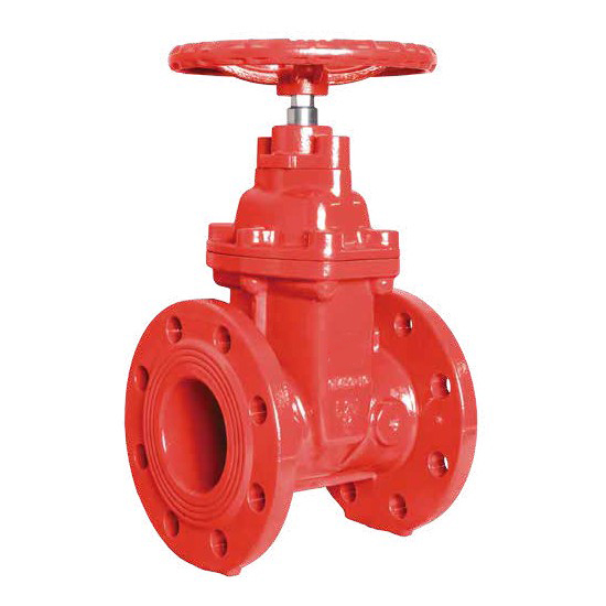 Z45X Flange-type concealed-shaft soft-seal gate valve