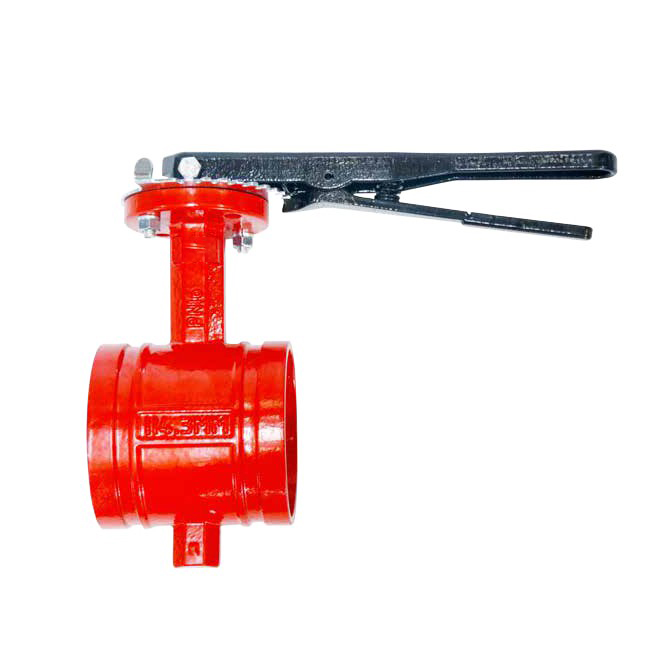 D81XS4/D381XS4/XD381XS4 Grooved fire protection butterfly valve