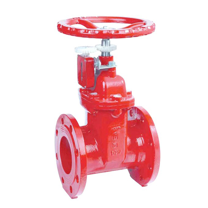 XZ45X-1 Flange-type concealed-shaft soft-seal signal gate valve