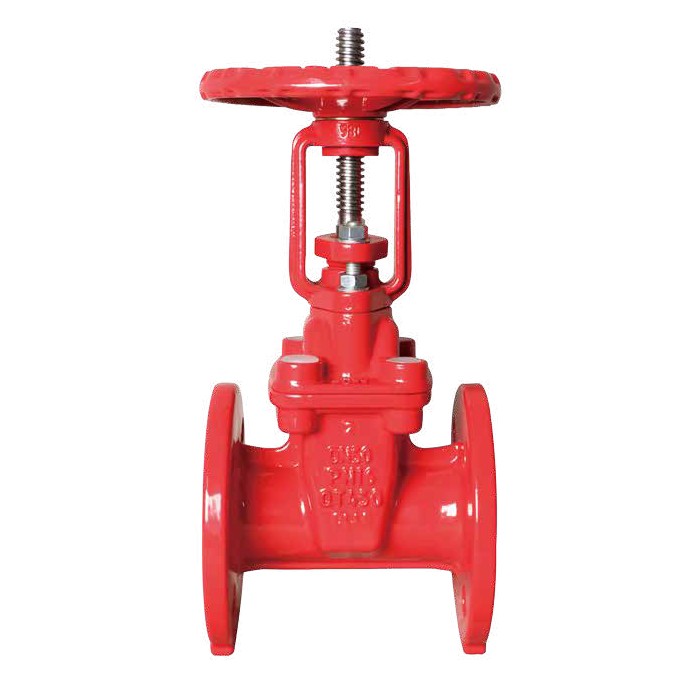 Z41XS S-type flanged open-shank soft-sealed gate valve