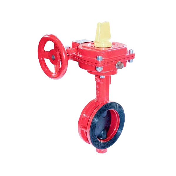 D371X/XD371X spline-clamped butterfly valve