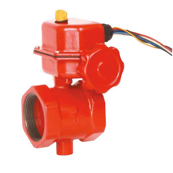 XD311X Thread-type soft-sealed signal butterfly valve
