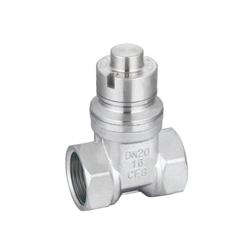 CZ15X Thread-type concealed-shaft soft-seal magnetic encryption gate valve