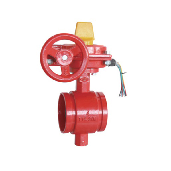 Grooved Butterfly Valve with Tamper Switch (XD381X), UL/FM/VdS Approved