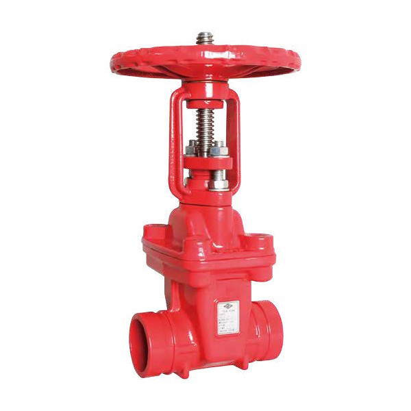 Z81XS S-shaped grooved open-bar soft-sealed gate valve