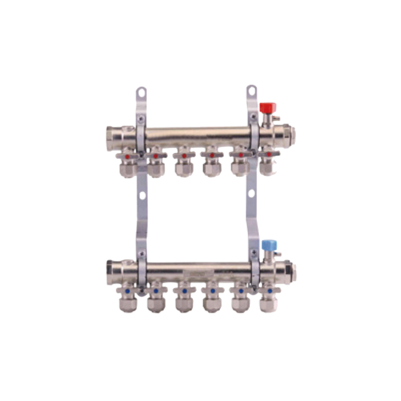 FSQ Forged Integrated Manifold for Underfloor Heating