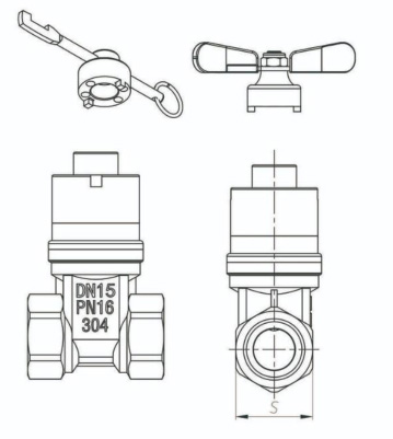 CZ15X Thread-type concealed-shaft soft-seal magnetic encryption gate valve 2.jpg